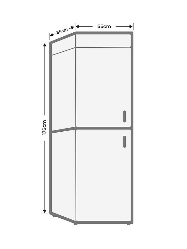 Hoover H-FRIDGE 300 HOCT3L517EWK-1 55cm Wide Low Frost Fridge Freezer - White - Image 7